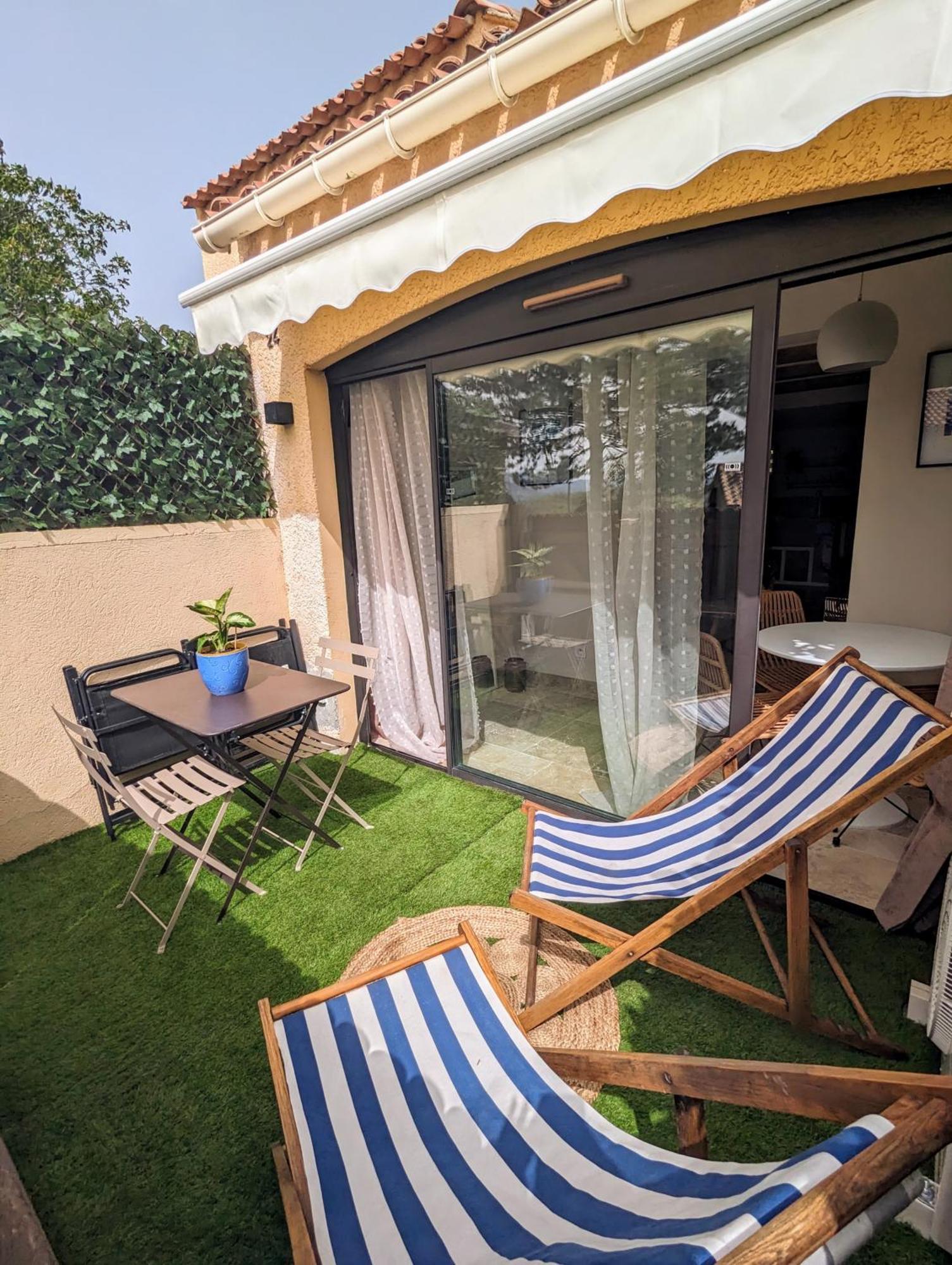 Evasion Au Calme - Maison Cosy Avec Piscine Et Tennis Saint-Vallier-de-Thiey Exteriér fotografie